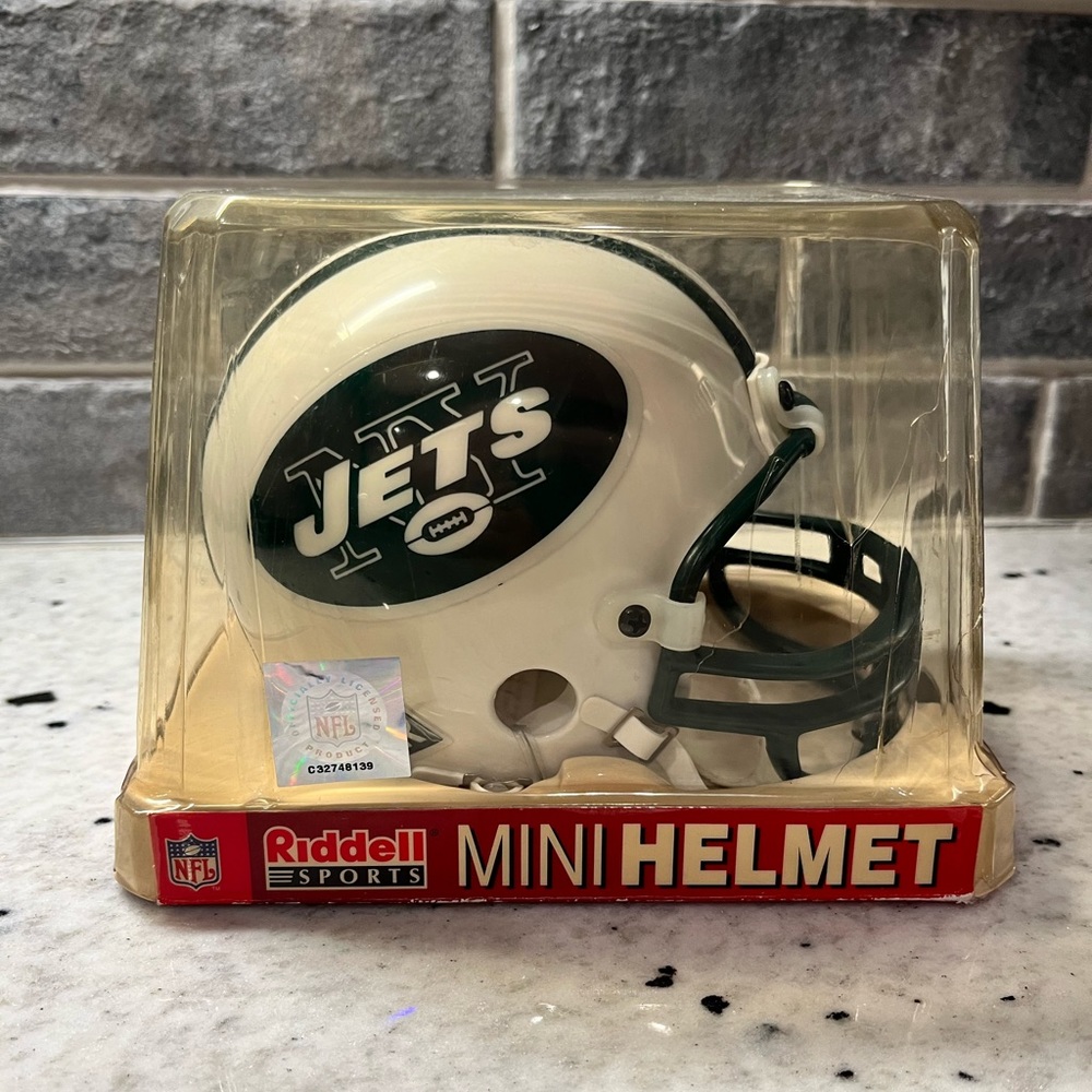 Vintage NY Jets Mini Helmet